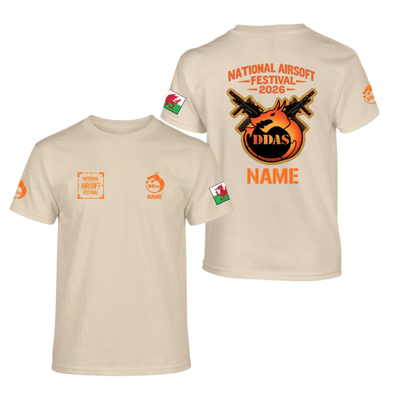 Gildan GD001 T-shirt (Sand)