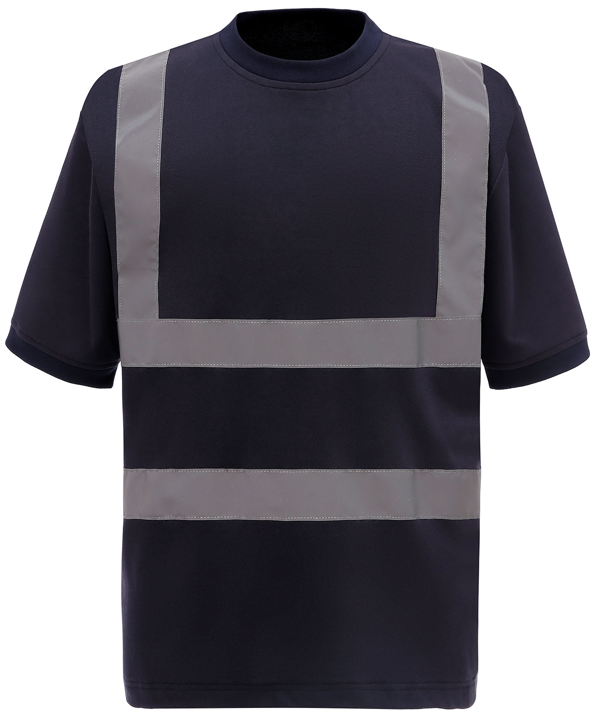 Yoko YK025 Hi-vis short sleeve t-shirt (HVJ410) in Navy
