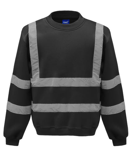 Yoko YK030 Hi-vis sweatshirt (HVJ510)