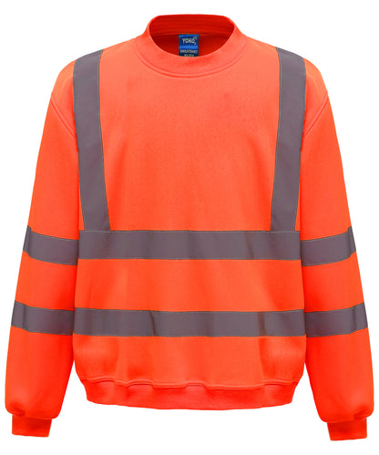 Yoko YK030 Hi-vis sweatshirt (HVJ510)