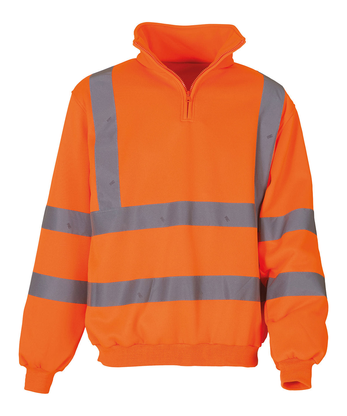 Yoko YK031 Hi-vis ¼ zip sweatshirt (HVK06)