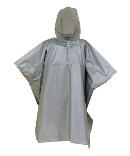Yoko YK058 Yoko promo poncho (HVS470) in Silver