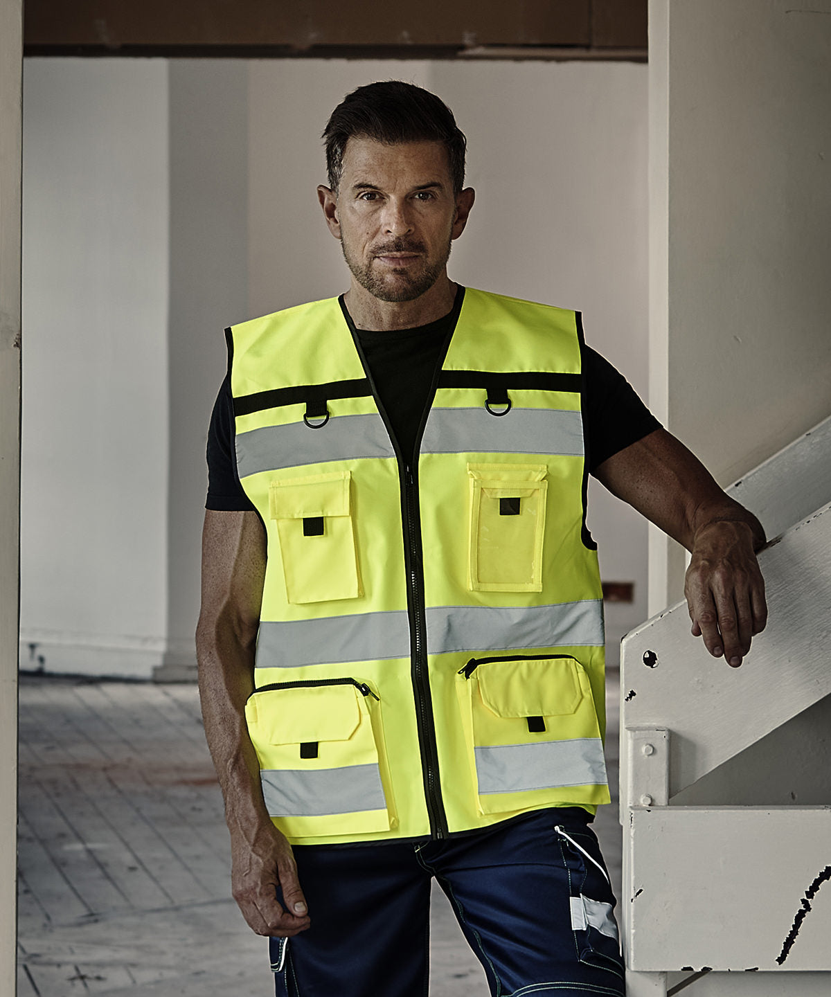 Yoko YK108 Hi-vis ripstop tool vest (HVW108)