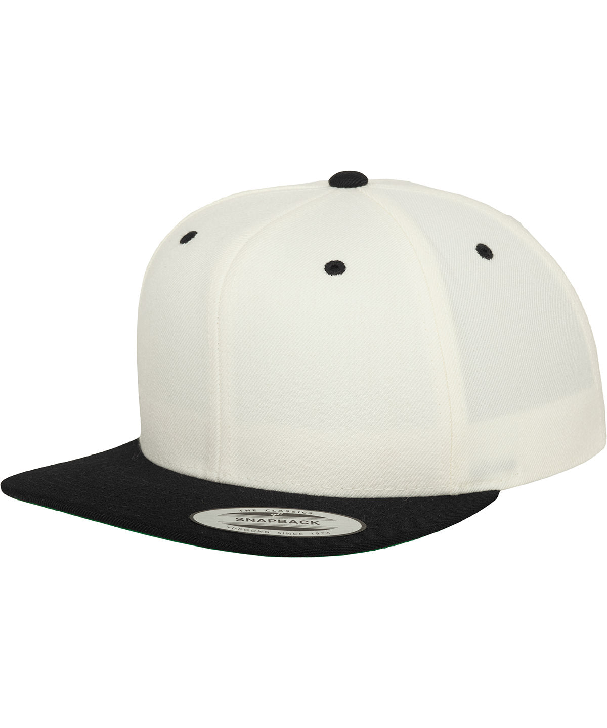 Flexfit by Yupoong YP002 The classic snapback 2-tone (6089MT) in Natural/Black