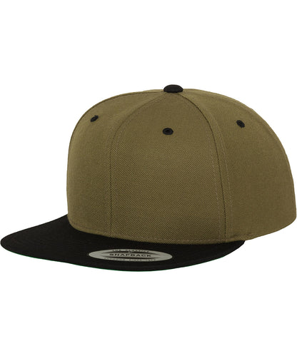 Flexfit by Yupoong YP002 The classic snapback 2-tone (6089MT) in Olive/Black
