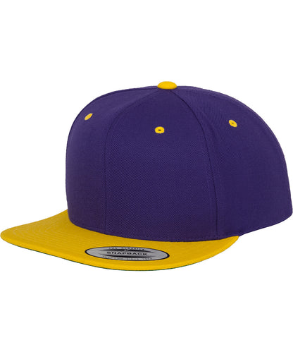 Flexfit by Yupoong YP002 The classic snapback 2-tone (6089MT) in Purple/Gold