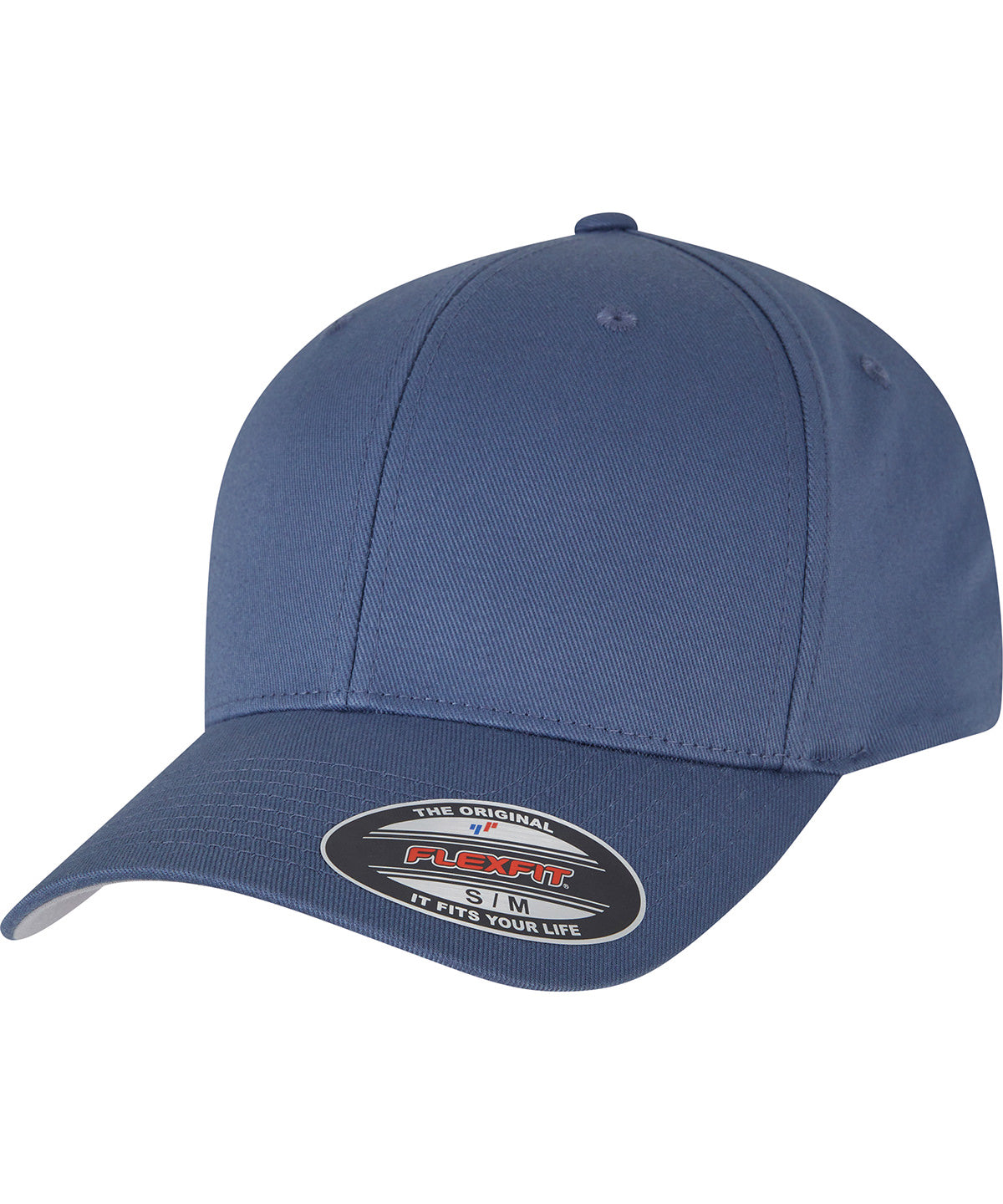 Flexfit by Yupoong YP004 Flexfit fitted baseball cap (6277) in China Blue