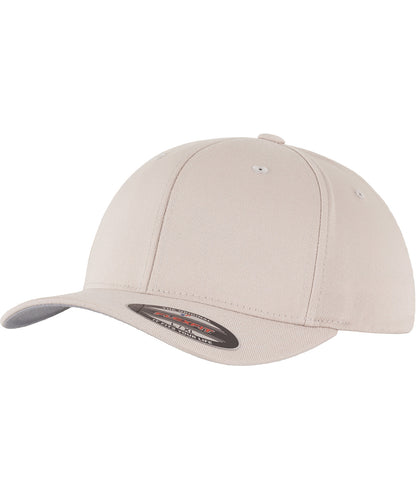 Flexfit by Yupoong YP004 Flexfit fitted baseball cap (6277) in Stone