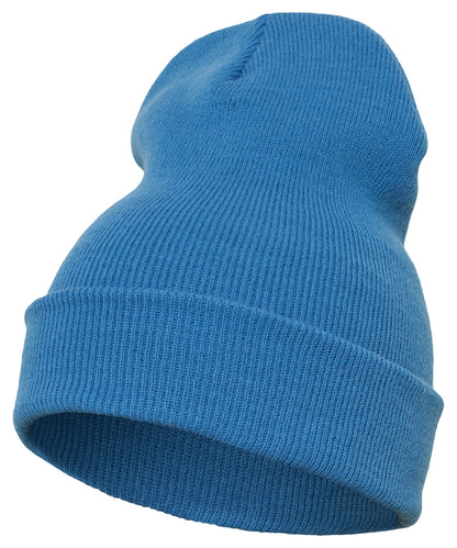 Flexfit by Yupoong YP012 Heavyweight long beanie (1501KC) in CL Blue