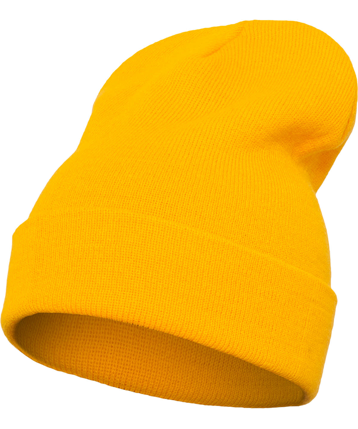 Flexfit by Yupoong YP012 Heavyweight long beanie (1501KC) in Gold
