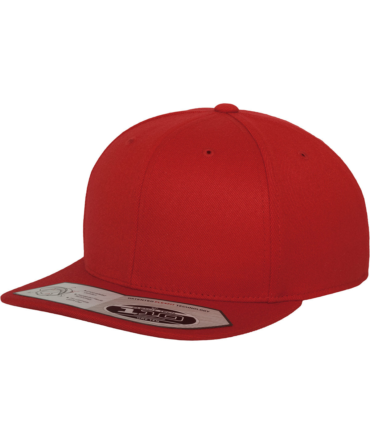 Flexfit by Yupoong YP020 110 fitted snapback (110) in Red