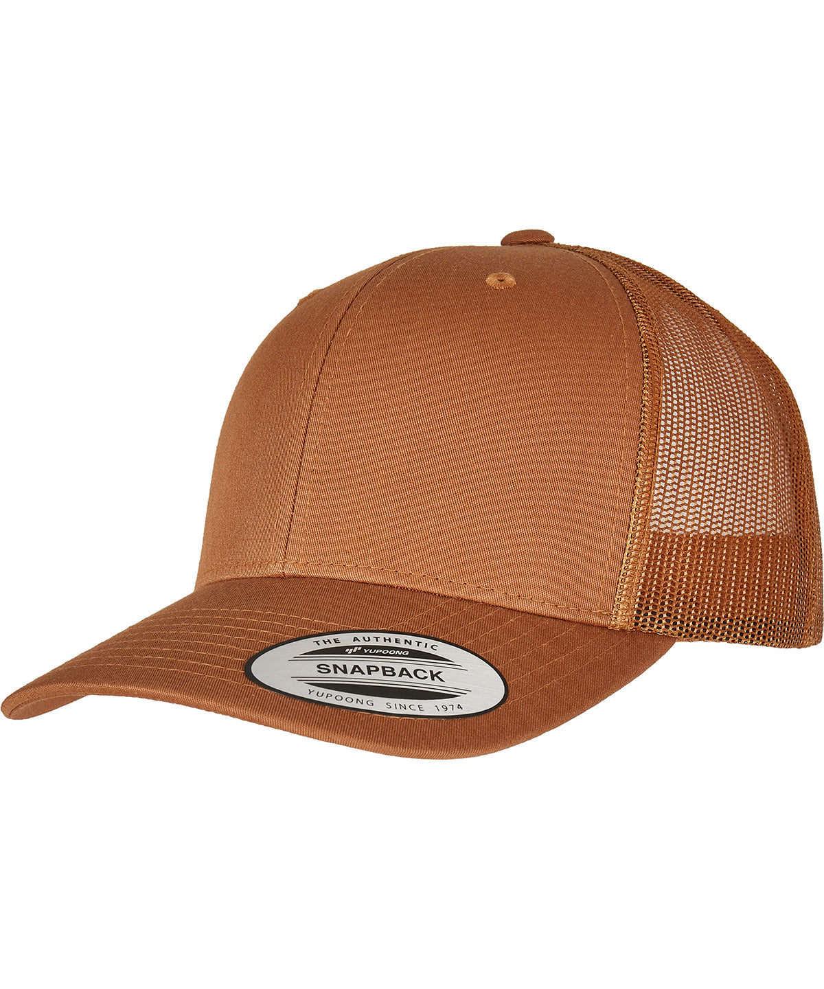 Flexfit by Yupoong YP023 Retro trucker cap (6606) in Caramel