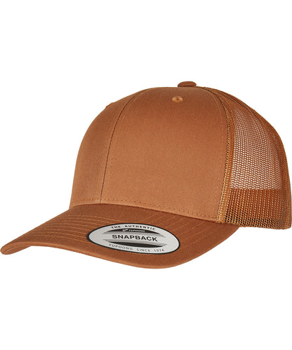 Flexfit by Yupoong YP023 Retro trucker cap (6606) in Caramel