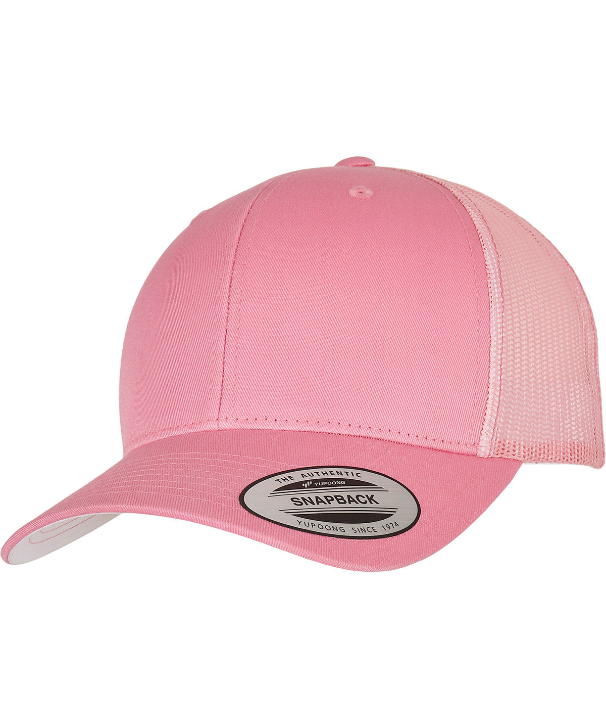 Flexfit by Yupoong YP023 Retro trucker cap (6606) in Pink