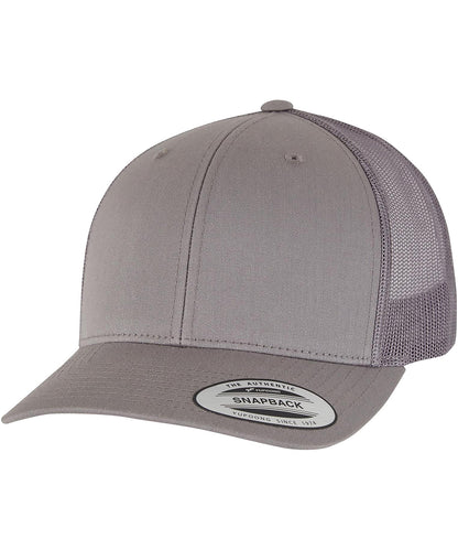 Flexfit by Yupoong YP023 Retro trucker cap (6606) in Steel Grey