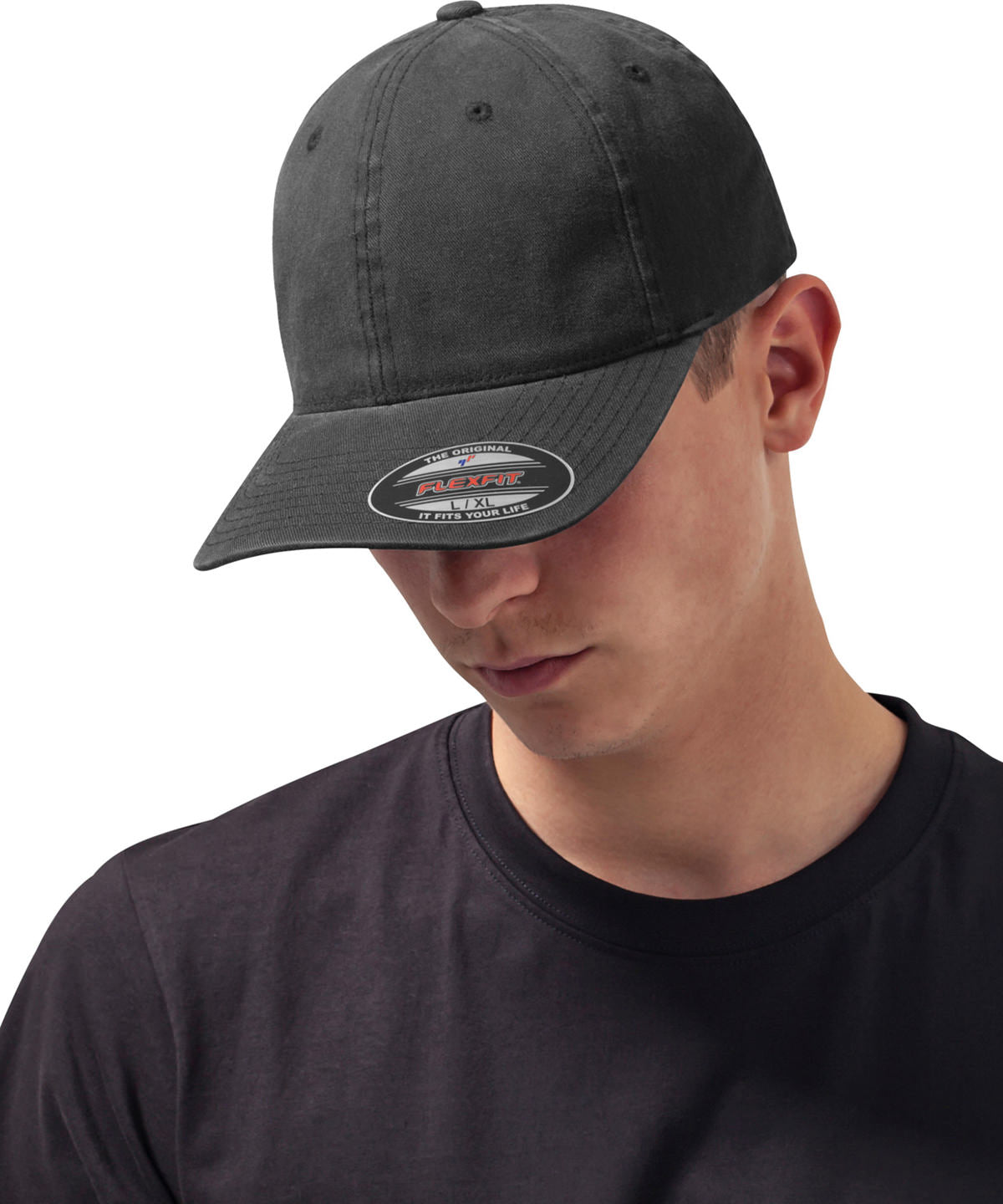 Flexfit by Yupoong YP027 Flexfit garment washed cotton dad hat (6997)