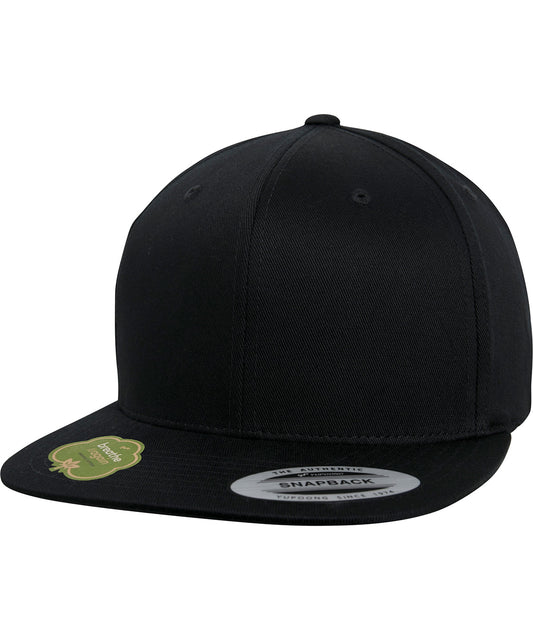 Flexfit by Yupoong YP086 Organic cotton snapback (6089OC) in Black