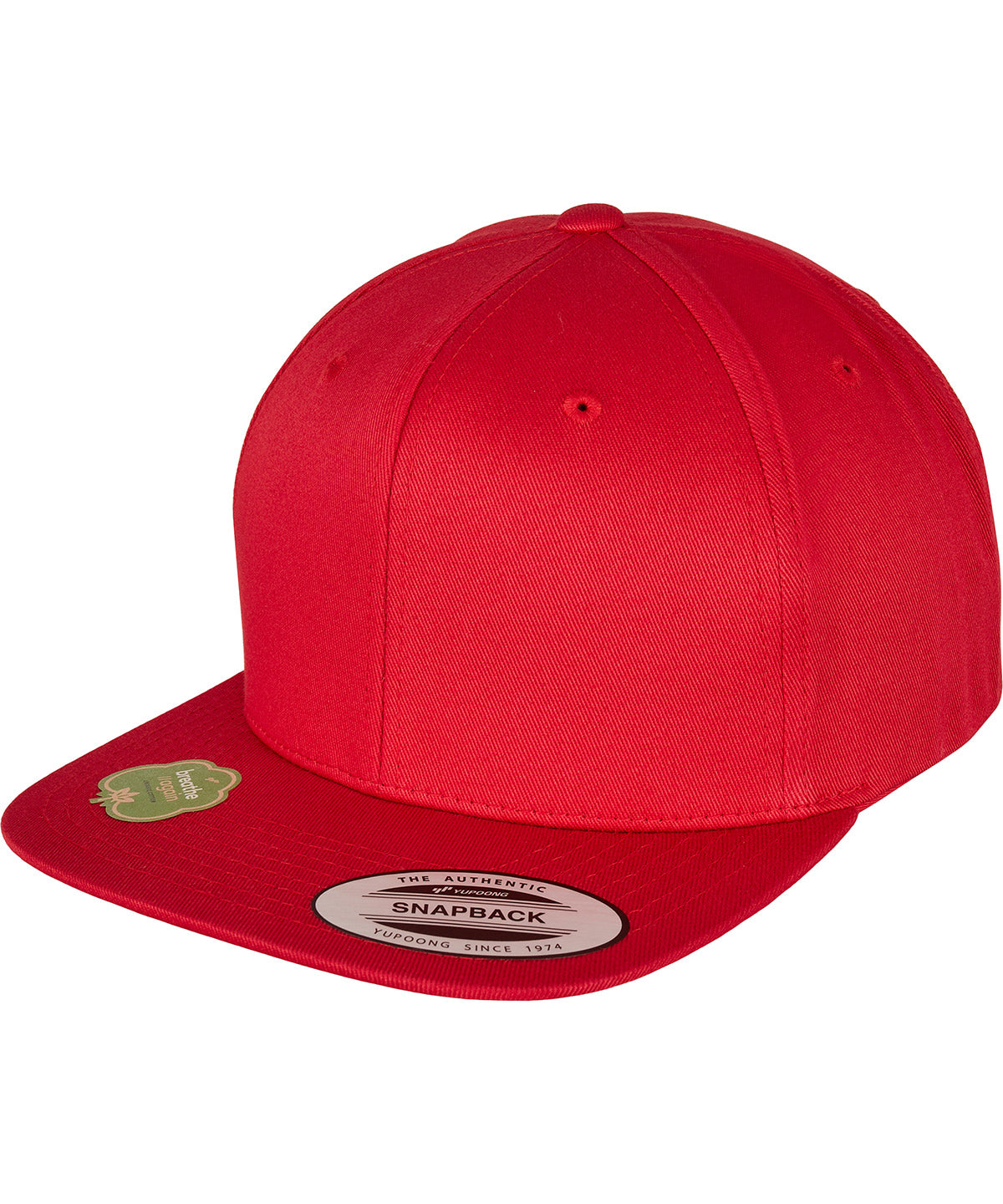 Flexfit by Yupoong YP086 Organic cotton snapback (6089OC) in Red