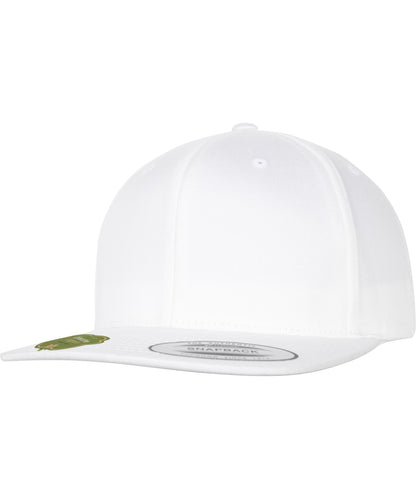Flexfit by Yupoong YP086 Organic cotton snapback (6089OC) in White