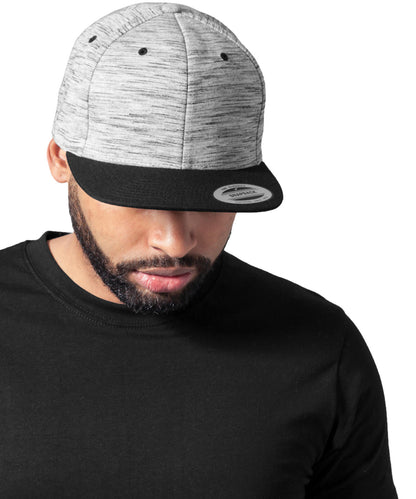 Flexfit by Yupoong YP088 Stripes melange crown snapback (6089SC)