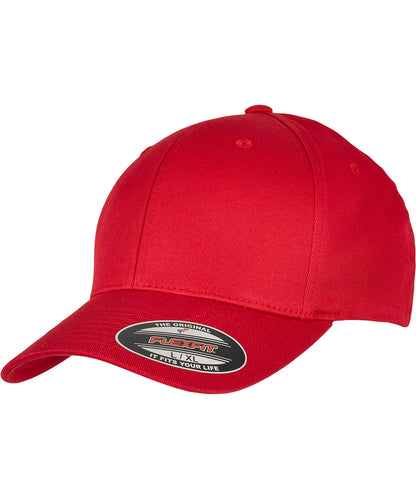 Flexfit by Yupoong YP113 Flexfit organic cotton cap (6277OC) in Red