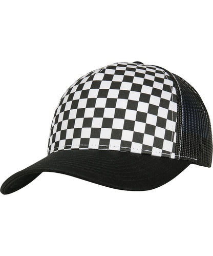 Flexfit by Yupoong YP124 Checkerboard retro trucker (6506CB)