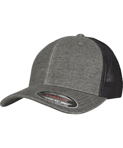 Flexfit by Yupoong YP127 Retro trucker melange cap (6511M)