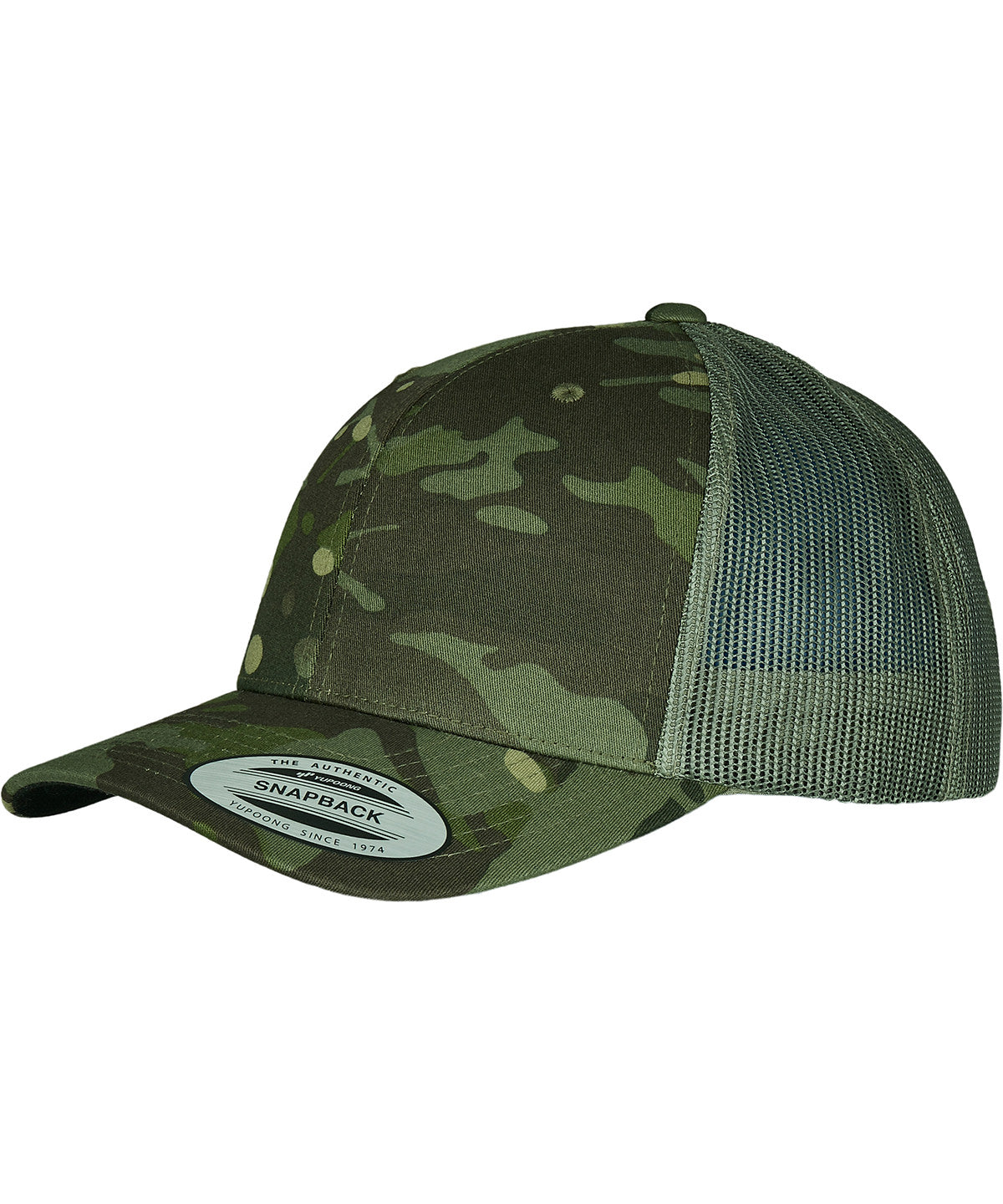 Flexfit by Yupoong YP131 Retro trucker Multicam® (6606MC) in Multicam Tropic