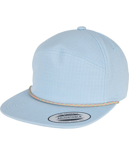 Flexfit by Yupoong YP134 Colour braid jockey cap (7005CB) in Light Blue