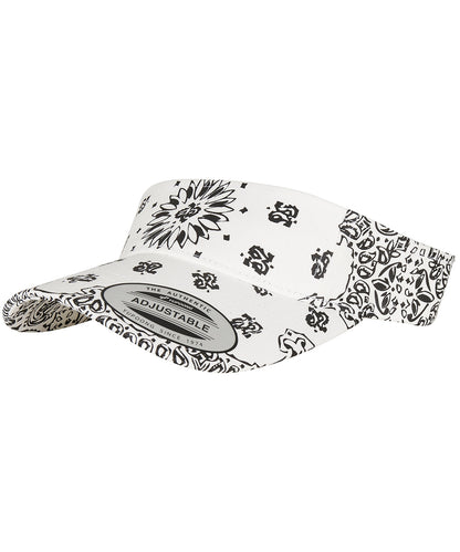 Flexfit by Yupoong YP143 Bandana print visor (8888BP)