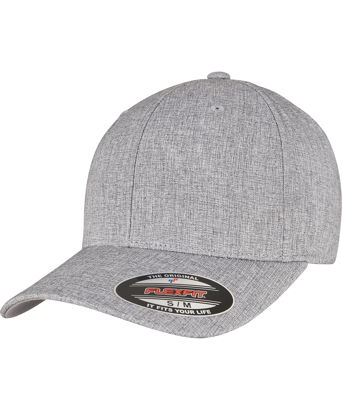 Flexfit by Yupoong YP149 Flexfit heatherlight cap (6350) in Melange Grey