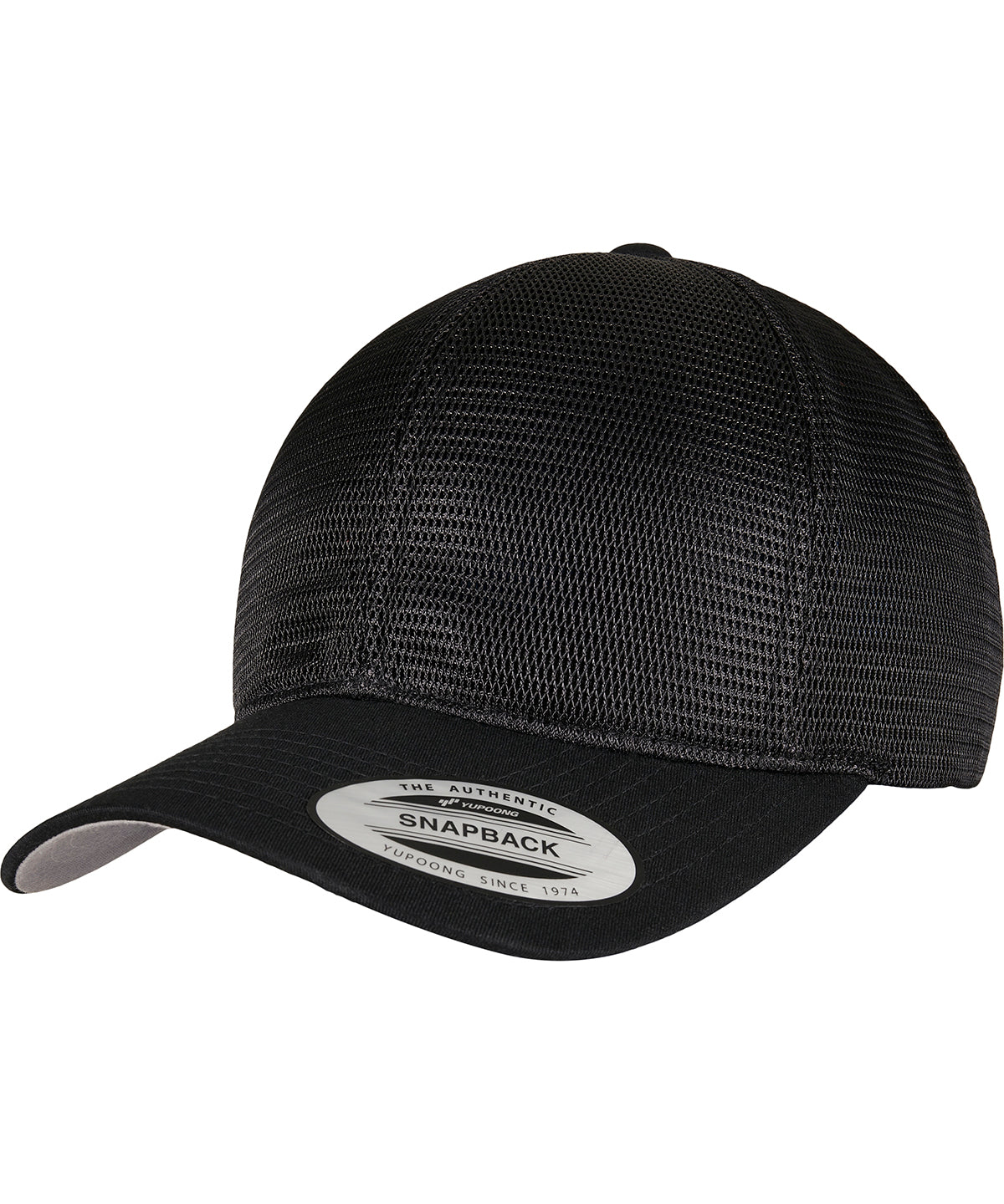 Flexfit by Yupoong YP150 360° omnimesh cap (6360) in Black