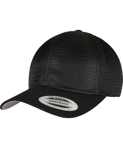 Flexfit by Yupoong YP150 360° omnimesh cap (6360) in Black