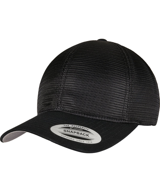 Flexfit by Yupoong YP150 360° omnimesh cap (6360) in Black