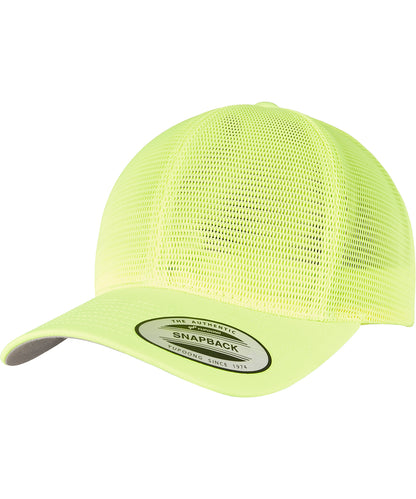 Flexfit by Yupoong YP150 360° omnimesh cap (6360) in Neon Yellow