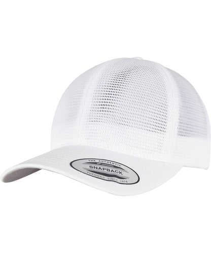 Flexfit by Yupoong YP150 360° omnimesh cap (6360) in White