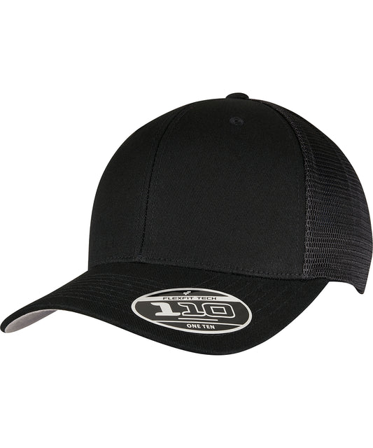 Flexfit by Yupoong YP151 110 mesh cap (110M) in Black