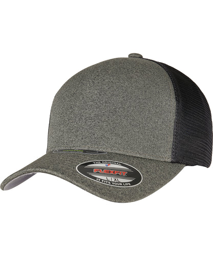 Flexfit by Yupoong YP157 Flexfit Unipanel™ cap (5511UP) in Olive/Black