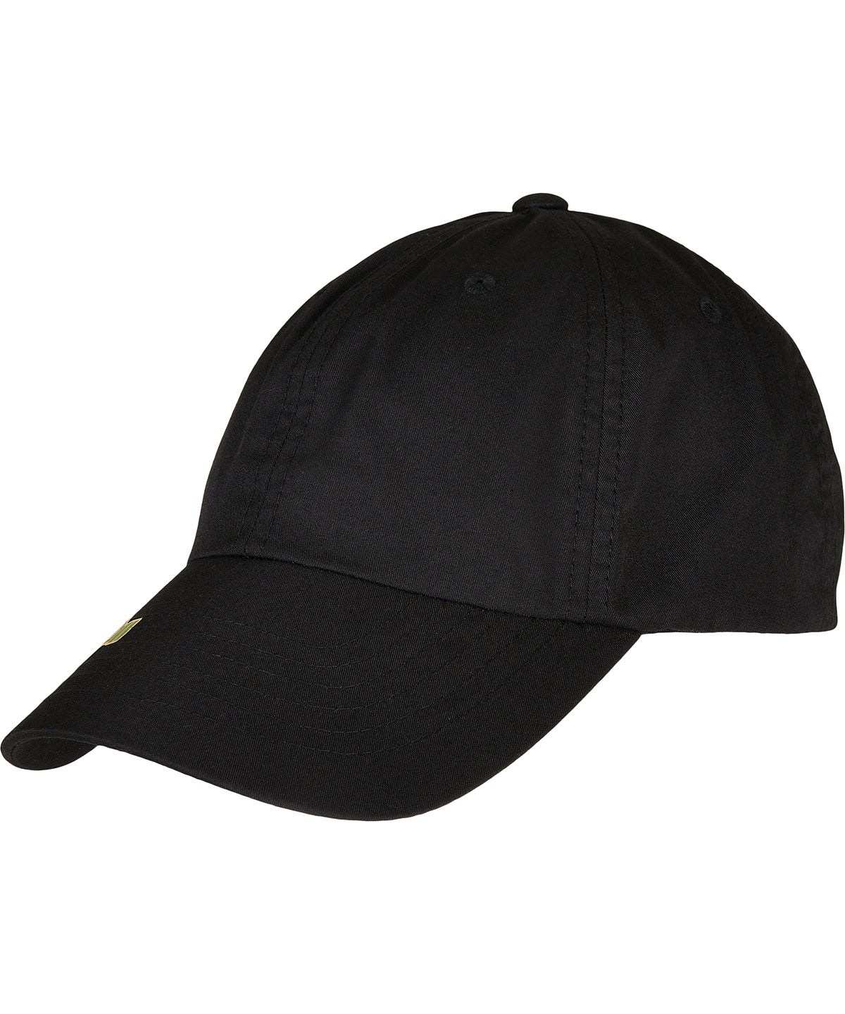 Flexfit by Yupoong YP175 Recycled polyester dad cap in Black