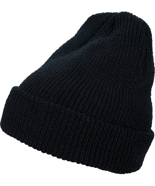 Flexfit by Yupoong YP193 Long knit beanie (1545K) in Black