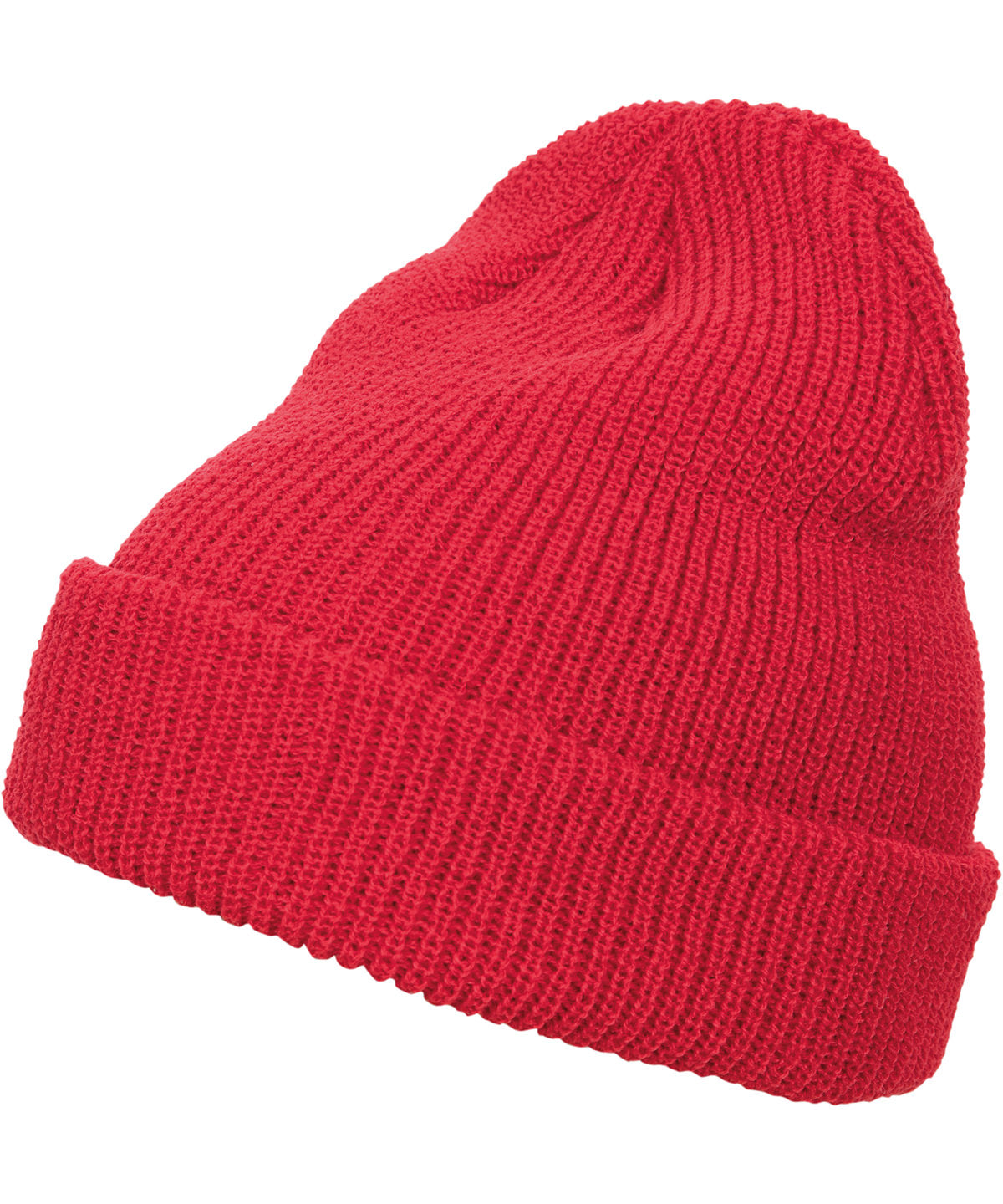 Flexfit by Yupoong YP193 Long knit beanie (1545K) in Red