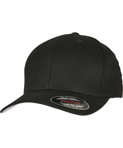 Flexfit by Yupoong YP195 V-Flexfit® cotton twill cap (5001) in Black