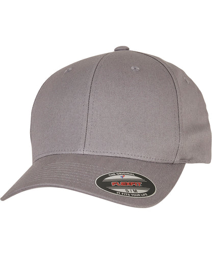 Flexfit by Yupoong YP195 V-Flexfit® cotton twill cap (5001) in Grey