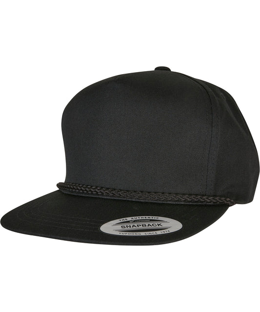 Flexfit by Yupoong YP207 YP Classics® classic poplin golf cap (6002) in Black