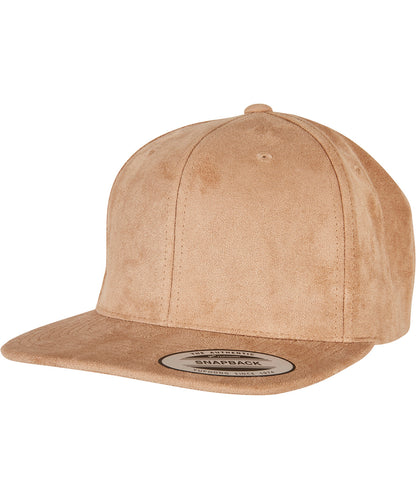 Flexfit by Yupoong YP216 Imitation suede leather snapback (6089SU)