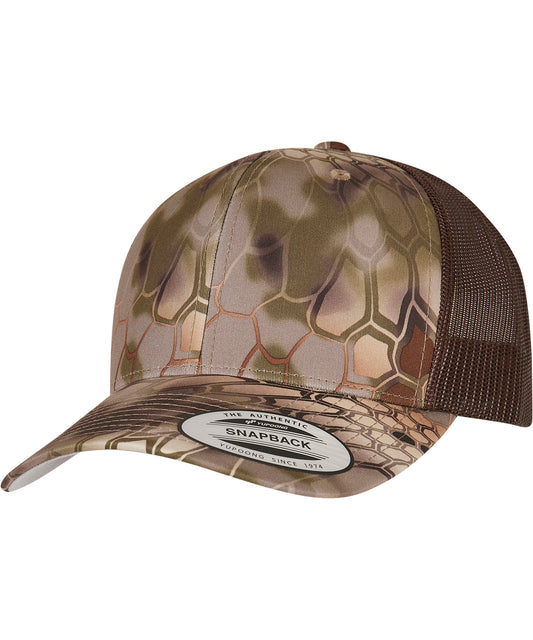 Flexfit by Yupoong YP234 YP Classics® Kryptek® retro trucker cap (6606KR) in Highlander