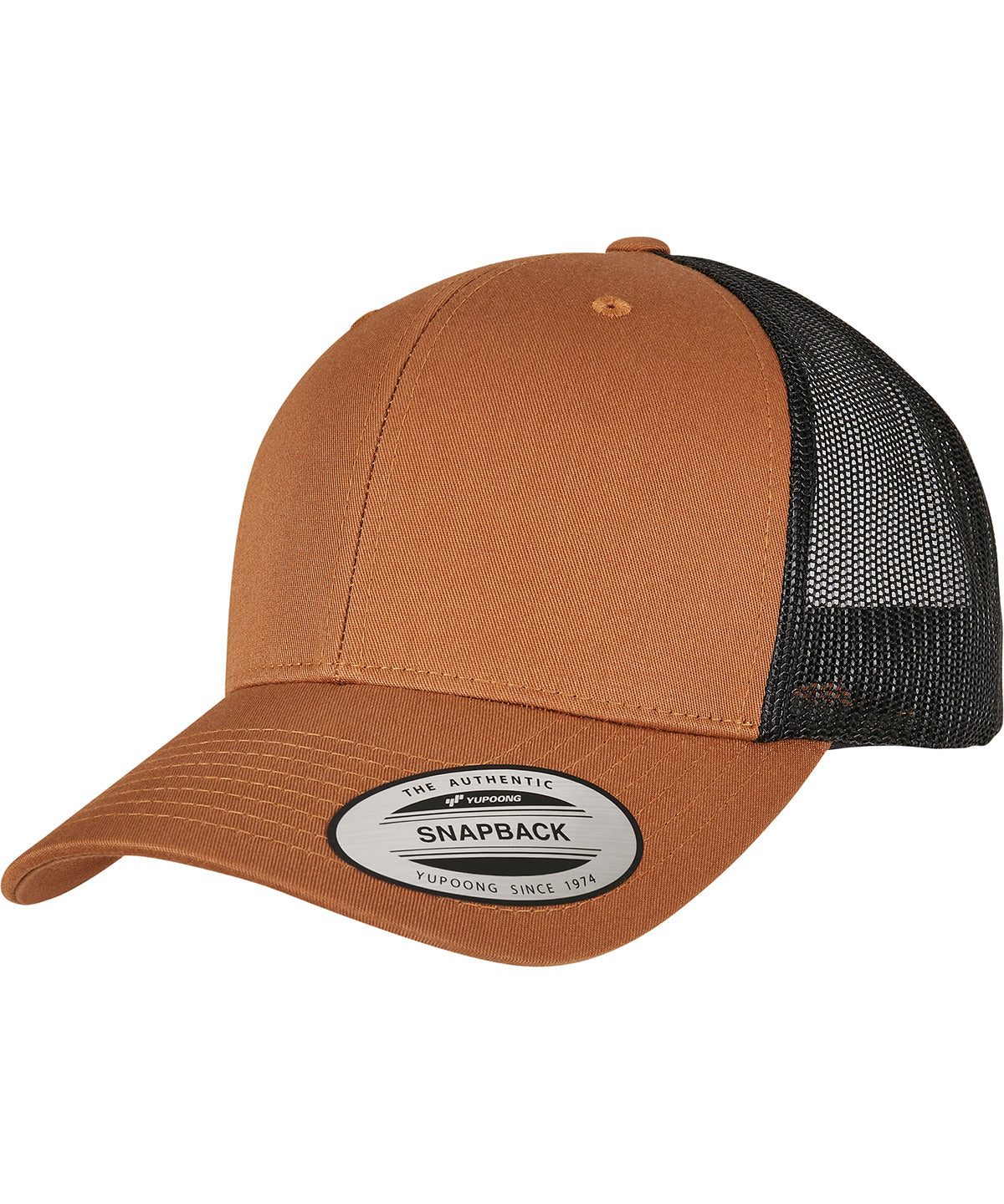 Flexfit by Yupoong YP237 Retro trucker 2-tone (6606T) in Caramel/Black