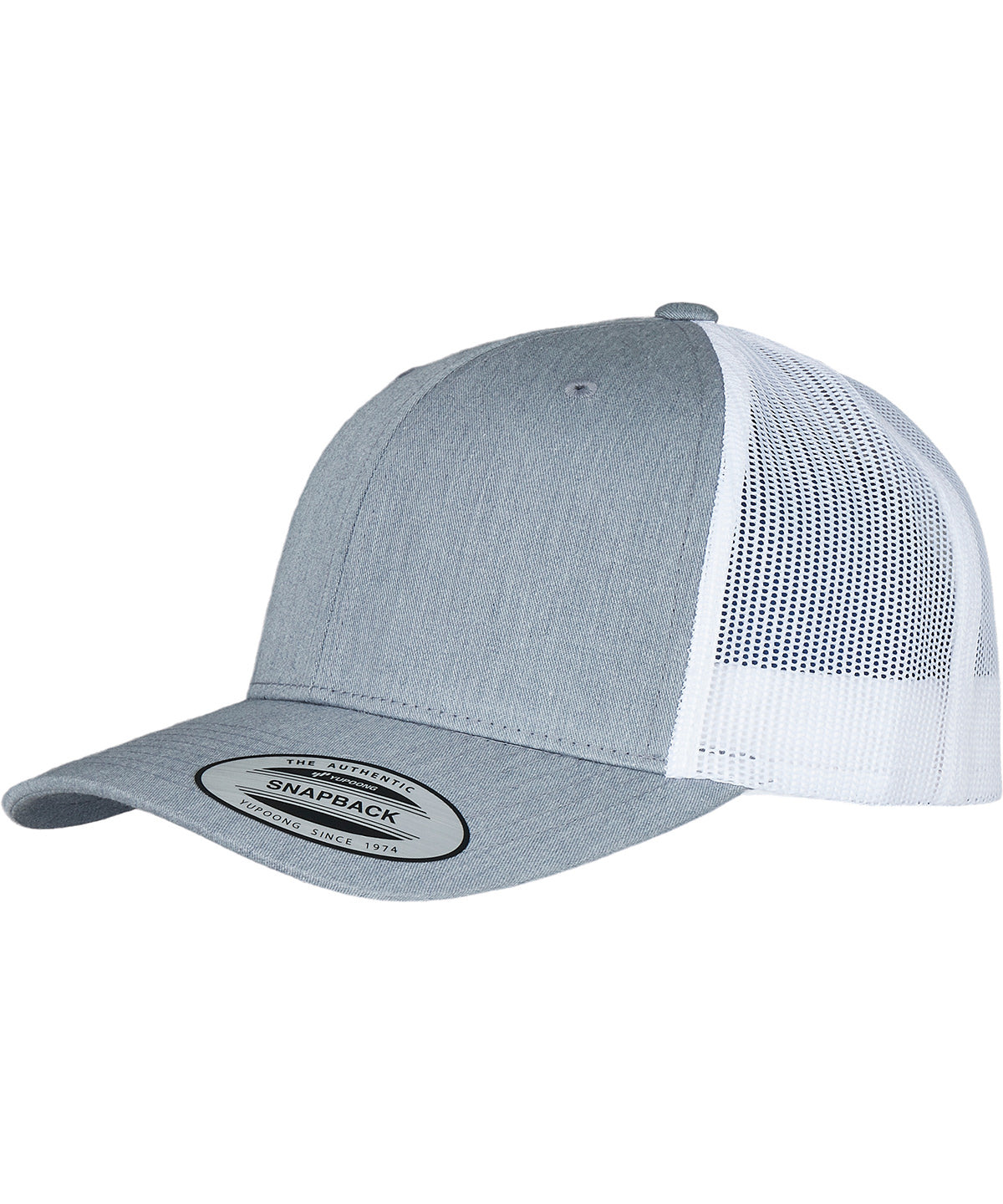 Flexfit by Yupoong YP237 Retro trucker 2-tone (6606T) in Heather/White