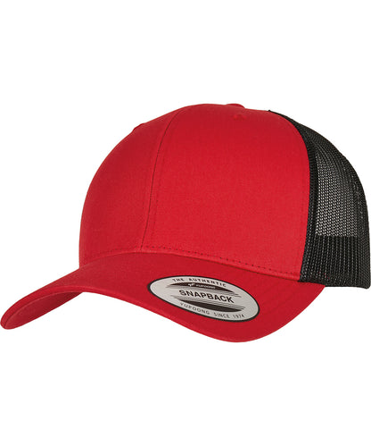 Flexfit by Yupoong YP237 Retro trucker 2-tone (6606T) in Red/Black