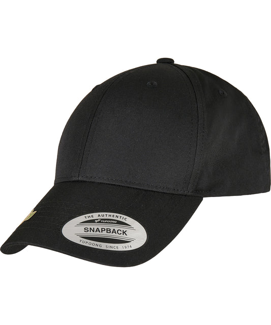 Flexfit by Yupoong YP244 Recycled poly twill snapback (7706RS) in Black